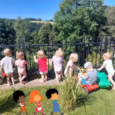 Instagram - Spielen im Garten